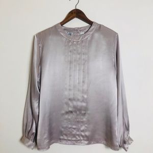 Vintage Champagne Blouse